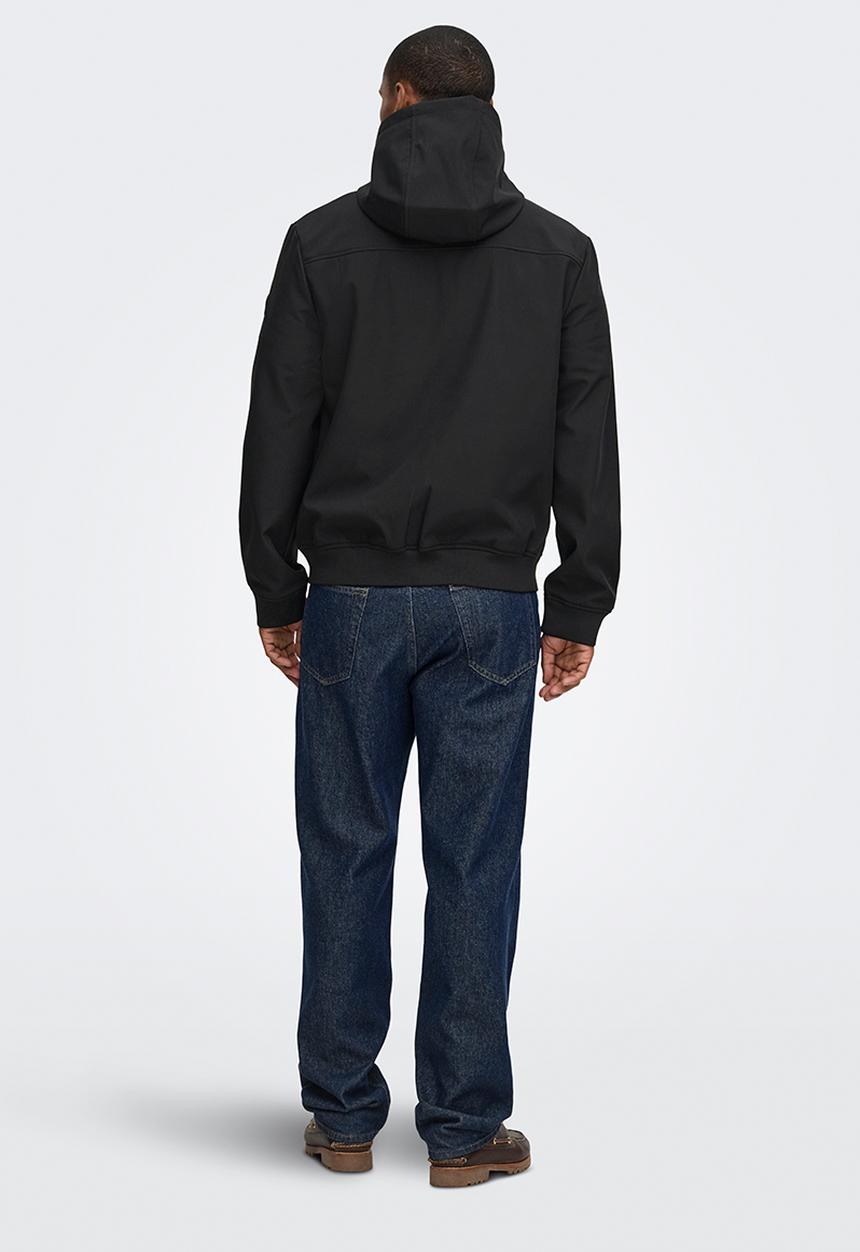 Only & Sons - ONSBOWIE Soft Shell Bomber - Black
