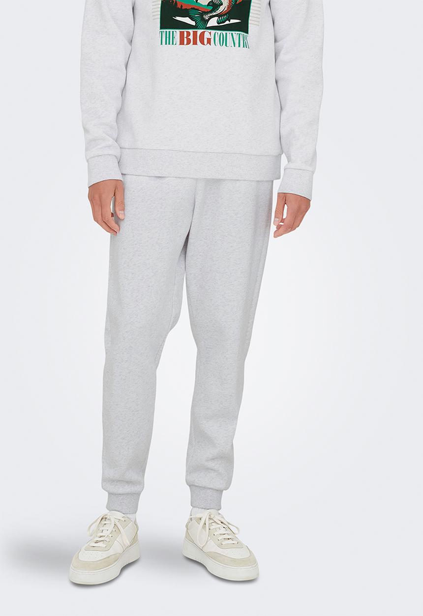 Only & Sons - ONSCERES Regular Sweatpants - Grey