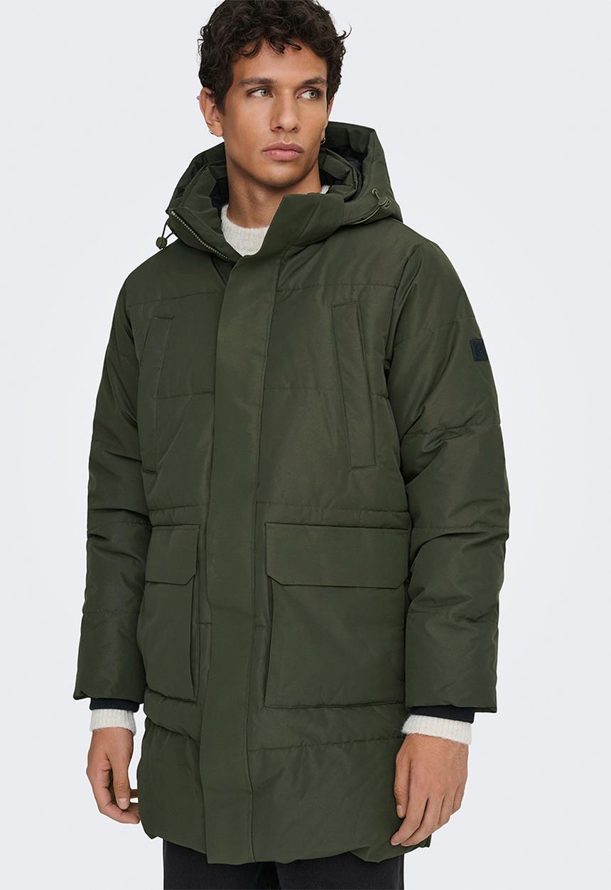 Only & Sons - ONSCAM Parka Otw - Forest Night