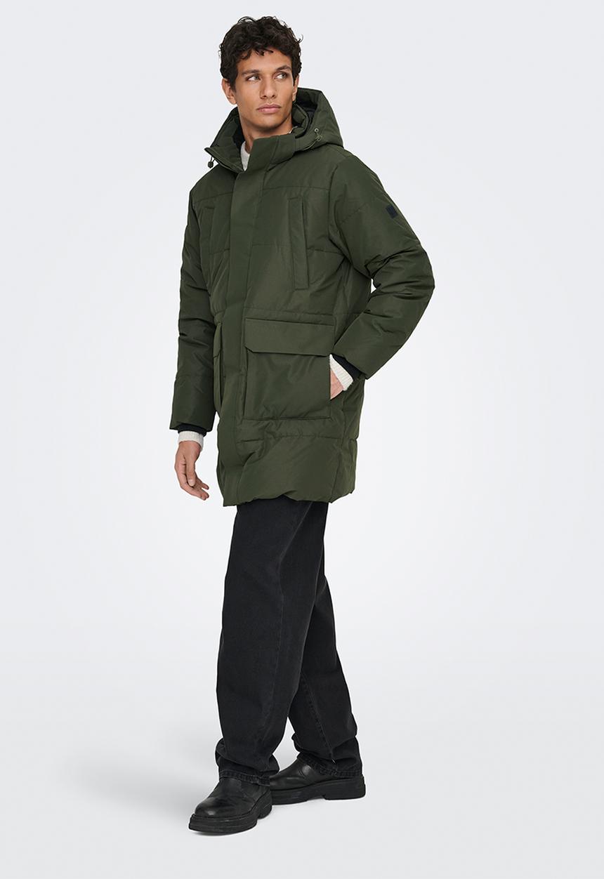 Only & Sons - ONSCAM Parka Otw - Forest Night