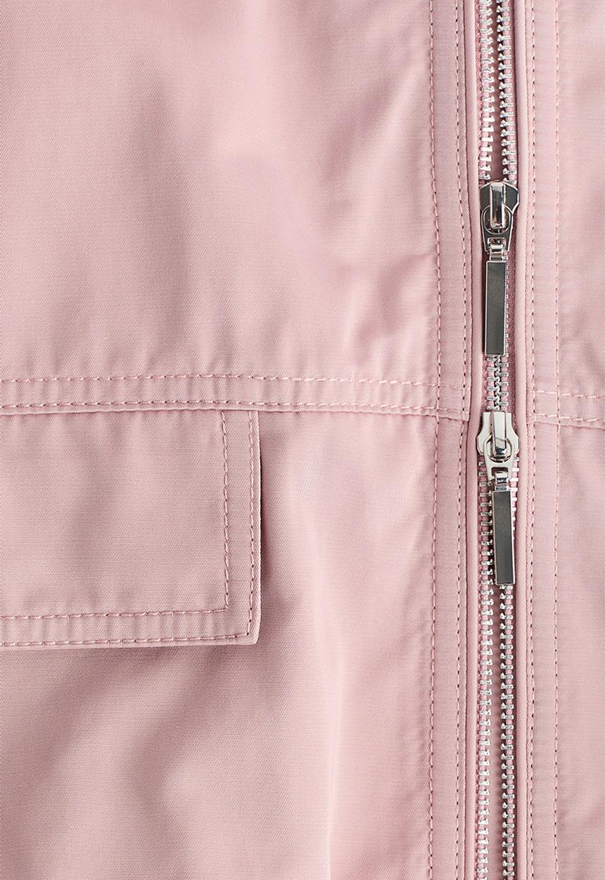 H&M - Bubble-hem gilet - light pink