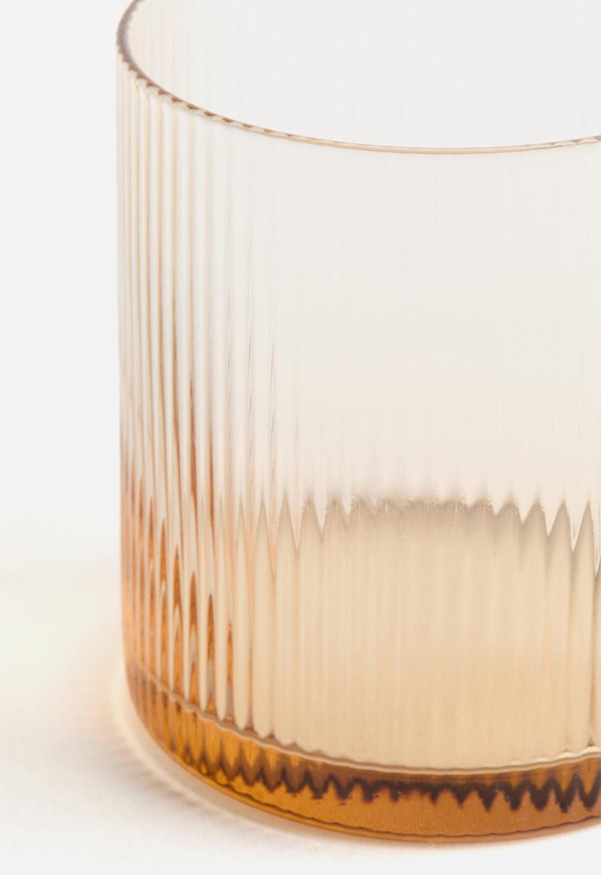 H&M - Fluted tumbler - beige