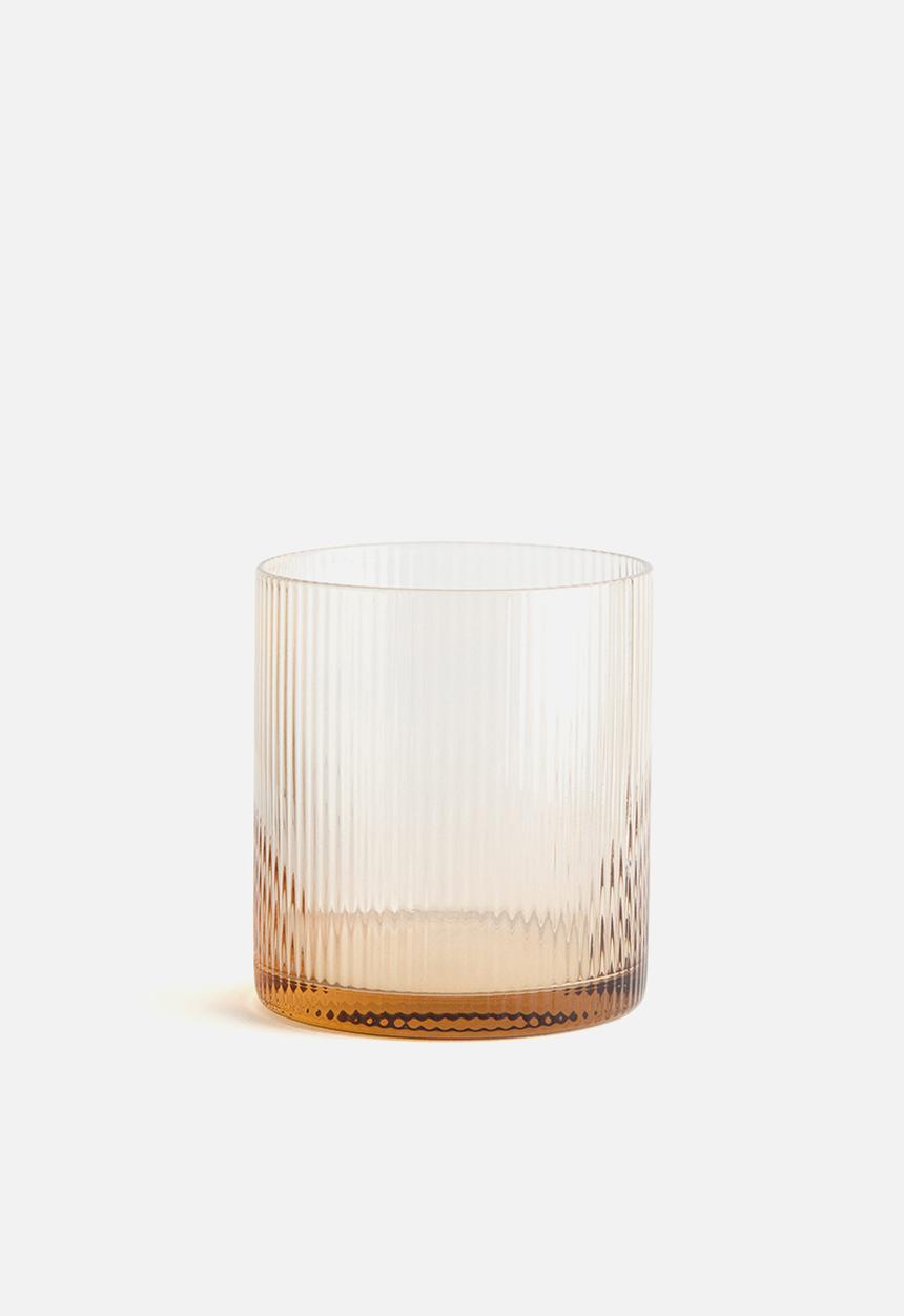 H&M - Fluted tumbler - beige