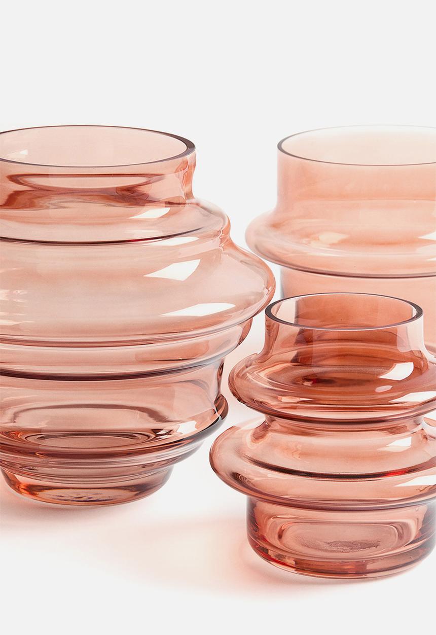 H&M - Large tiered vase - pink