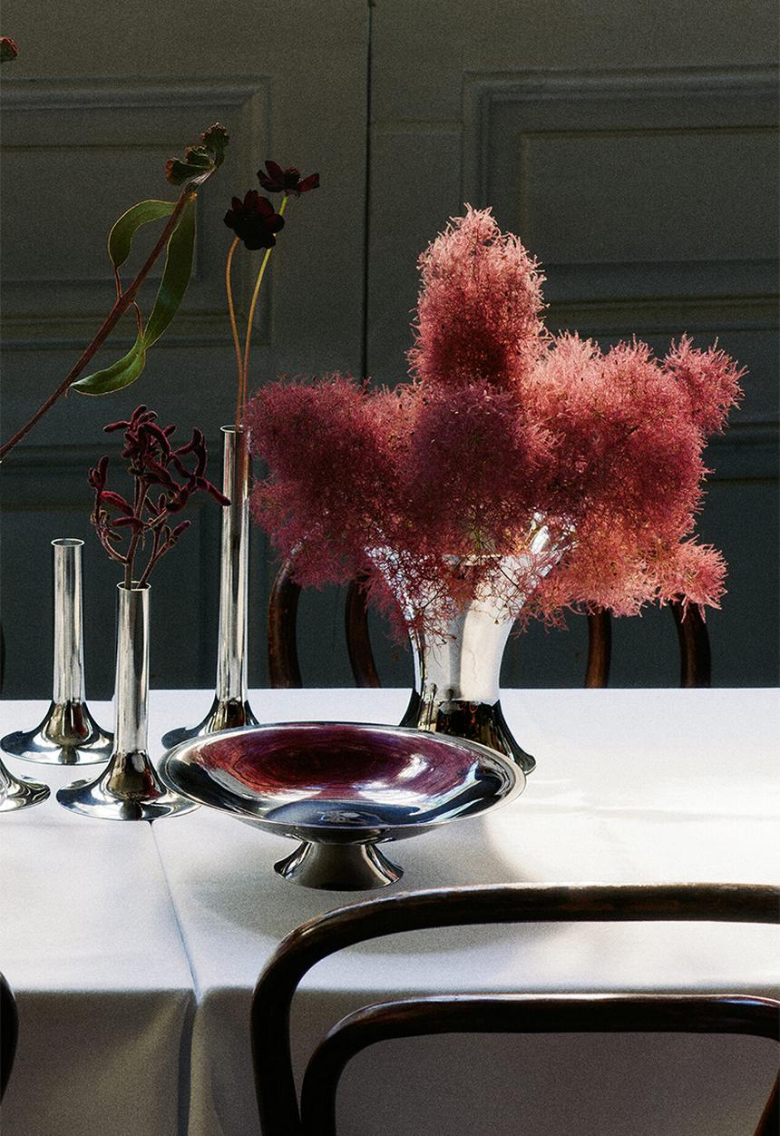 H&M - Stainless steel vase - silver-coloured