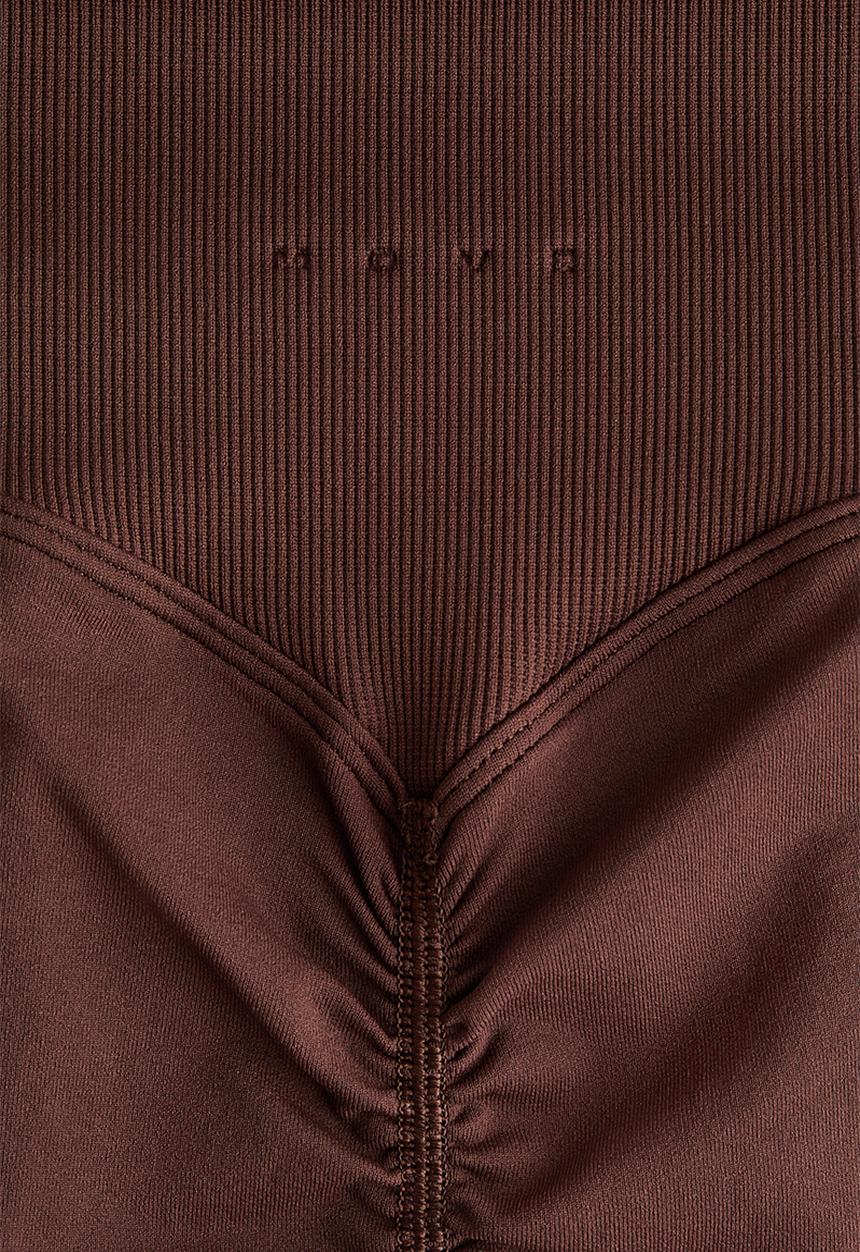 H&M - Seamless sports leggings with drymove™ - brown