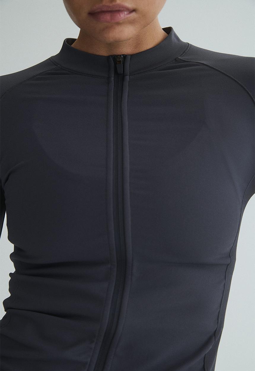 H&M - Seamless sports jacket with  drymove™ - grey