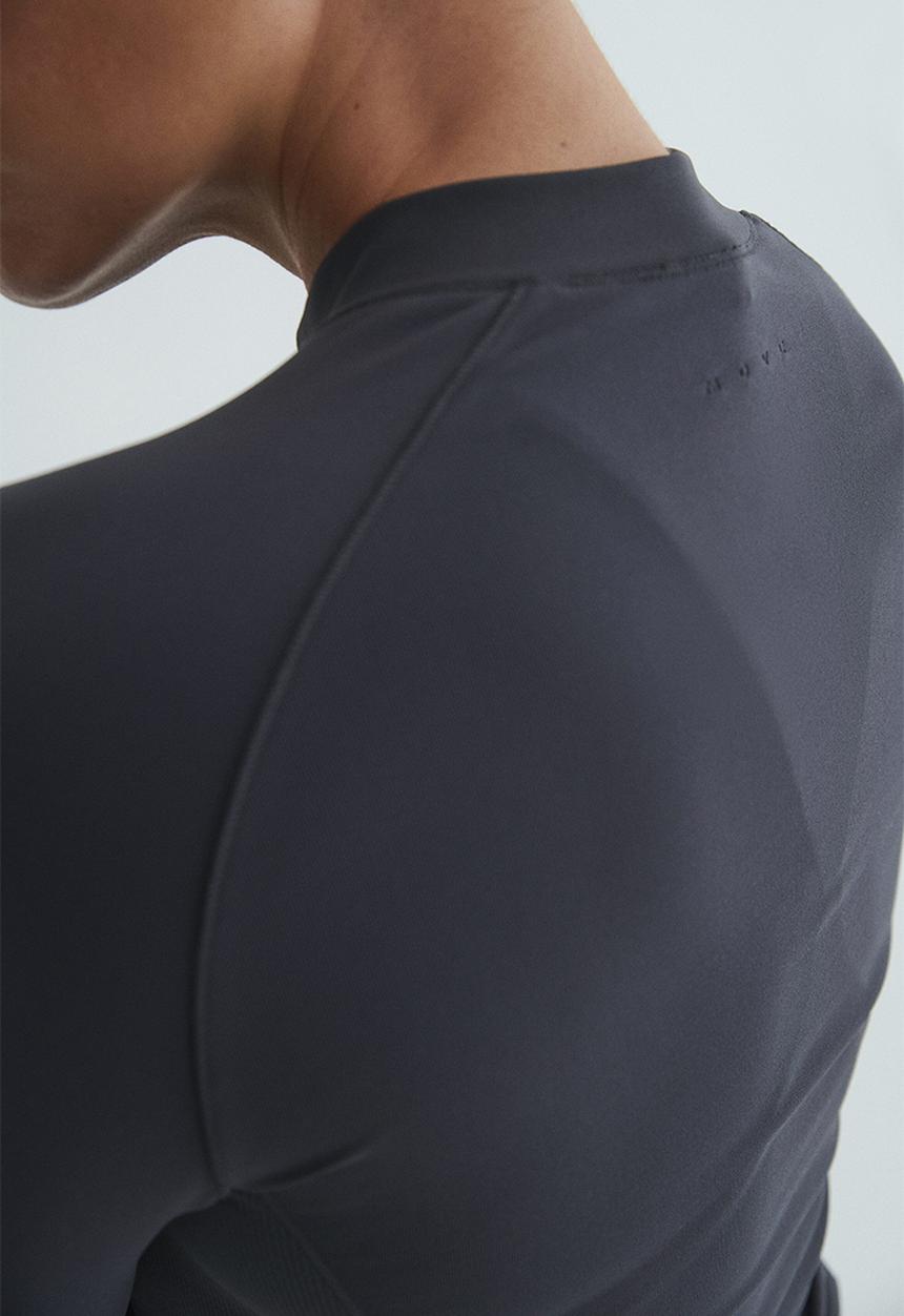 H&M - Seamless sports jacket with  drymove™ - grey