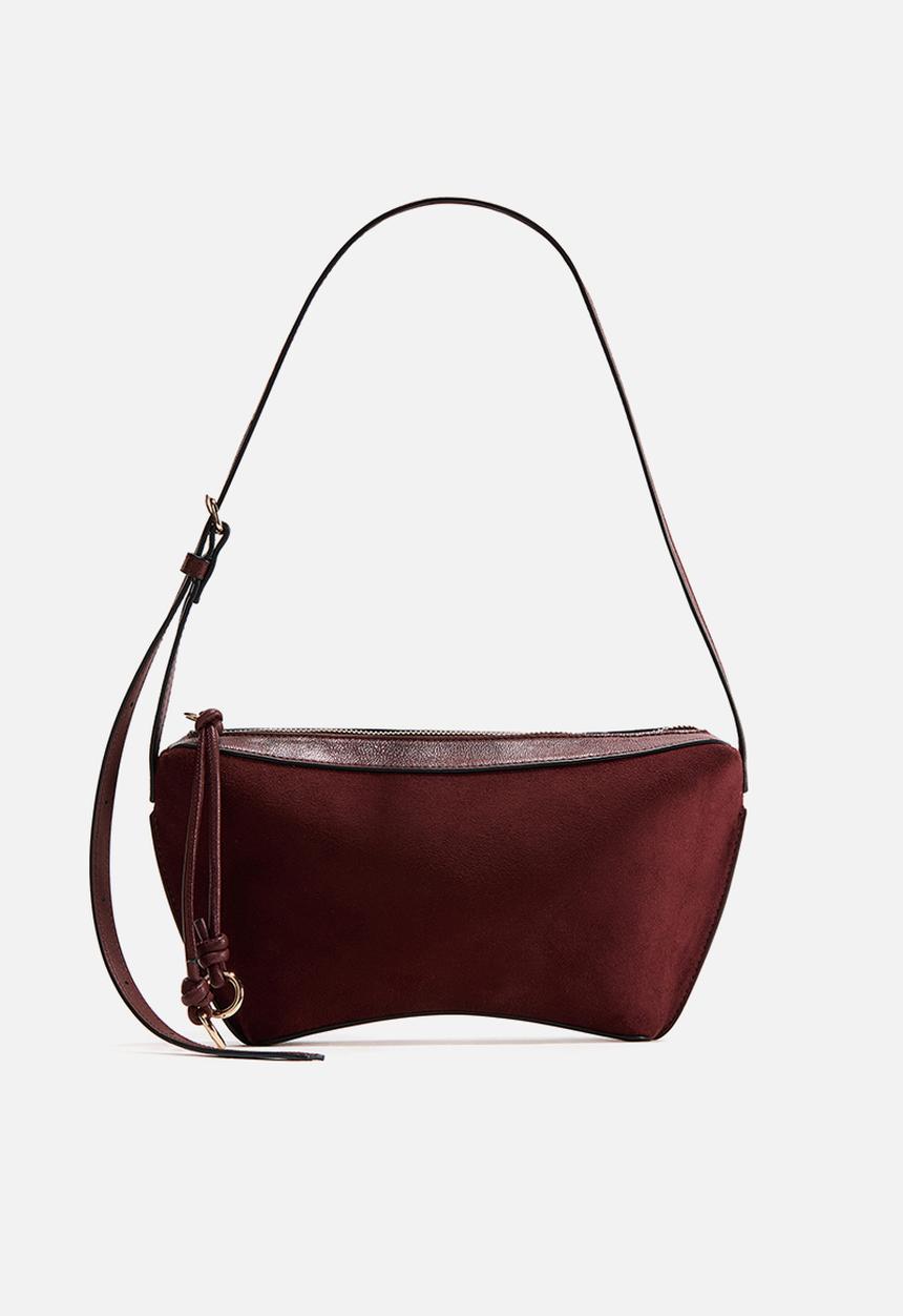 H&M - Shoulder bag - burgundy