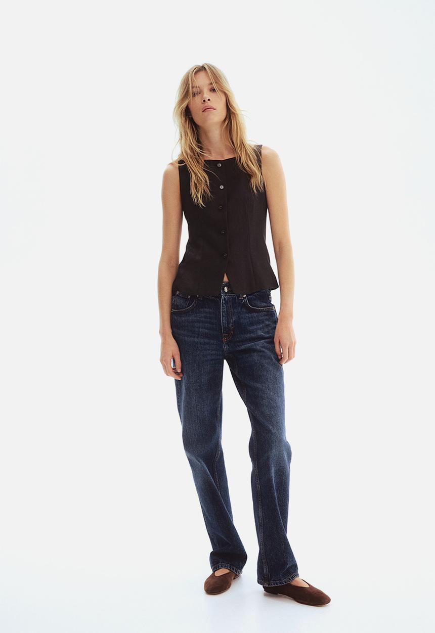 H&M - Tailored waistcoat - dark brown