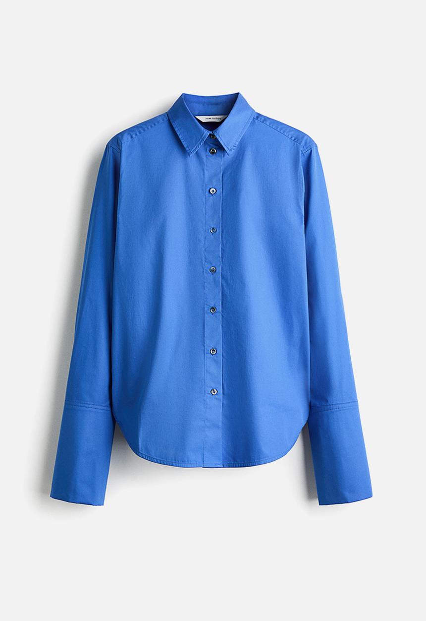 H&M - Cotton shirt - blue