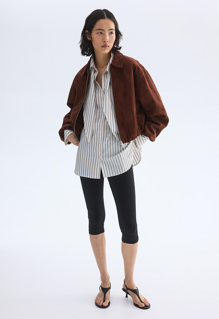 H&M - Collared jacket - brown