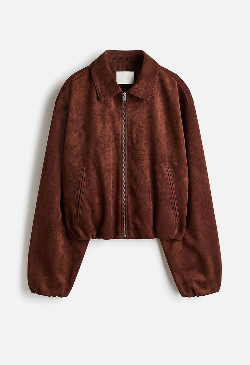 H&M - Collared jacket - brown