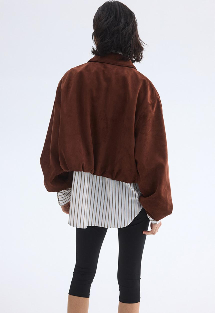 H&M - Collared jacket - brown