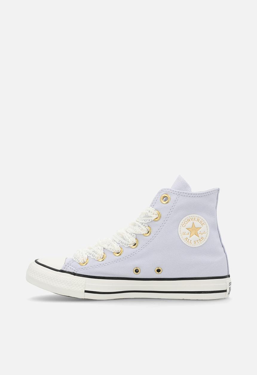Converse - Chuck taylor all star lace - almost lavender/gold/vintage white