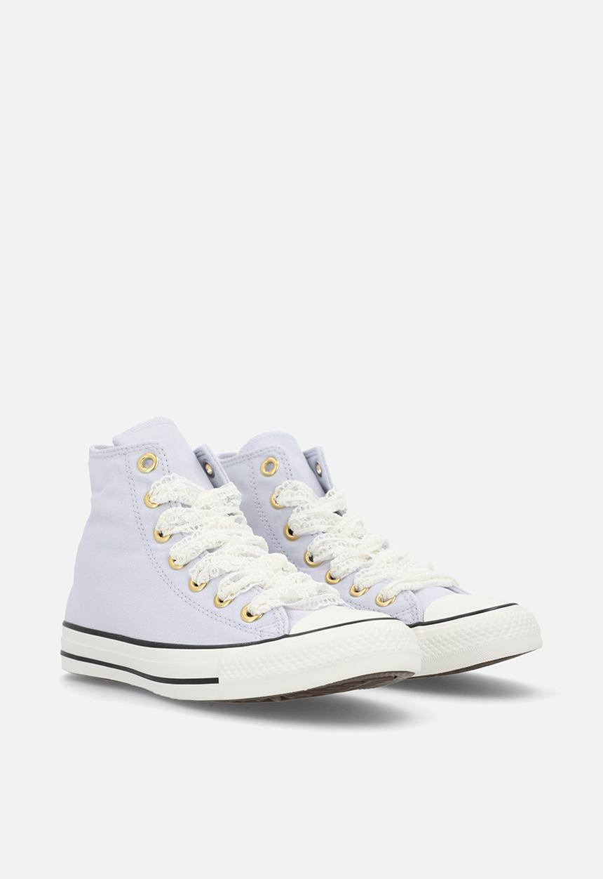 Converse - Chuck taylor all star lace - almost lavender/gold/vintage white