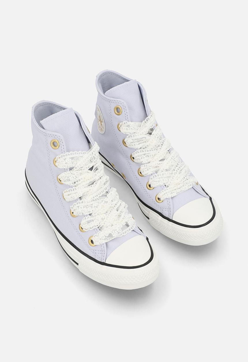 Converse - Chuck taylor all star lace - almost lavender/gold/vintage white