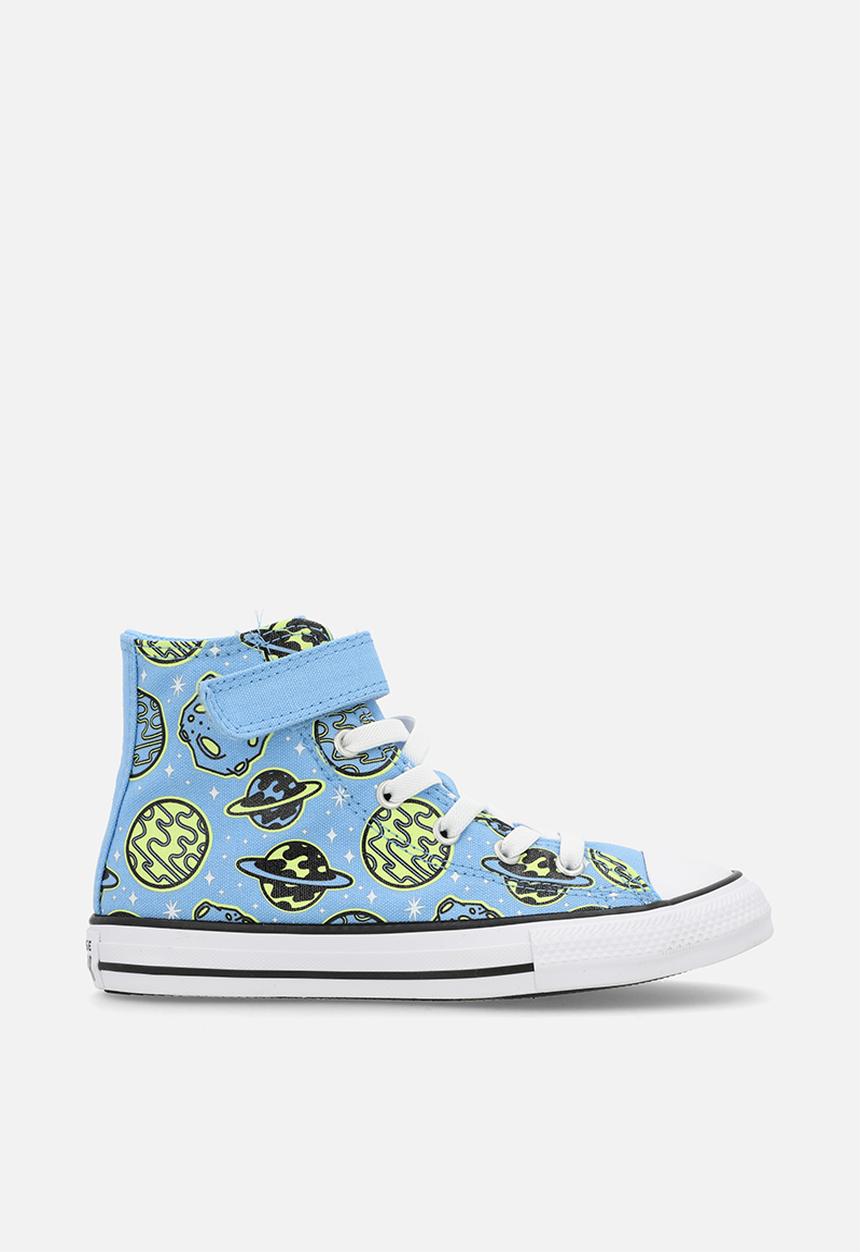 Converse - Chuck taylor all star easy - on planets - lt. blue/neon mantis/black