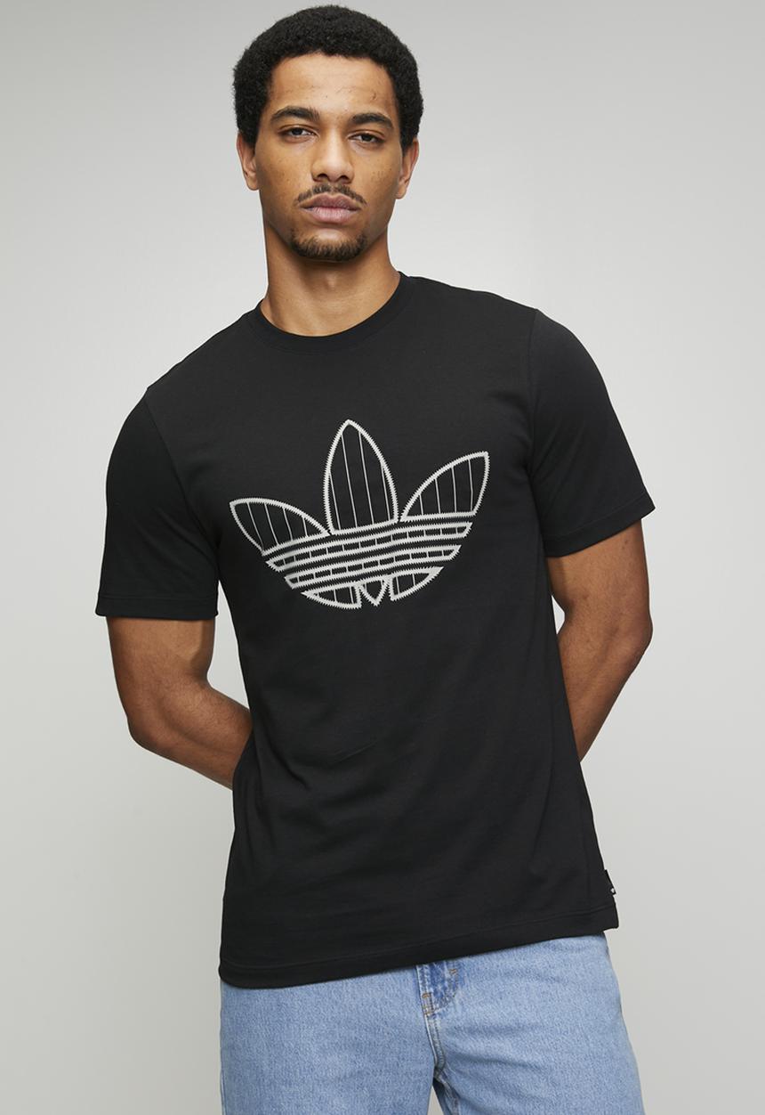 adidas Originals - Trefoil INFILL Tee - Black/Wht