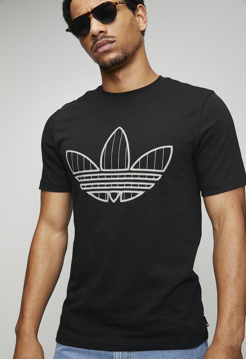 adidas Originals - Trefoil INFILL Tee - Black/Wht
