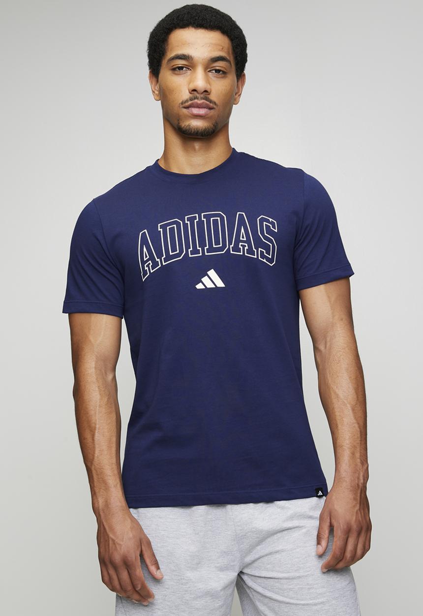 adidas Performance - Collegiate Tee - dark blue