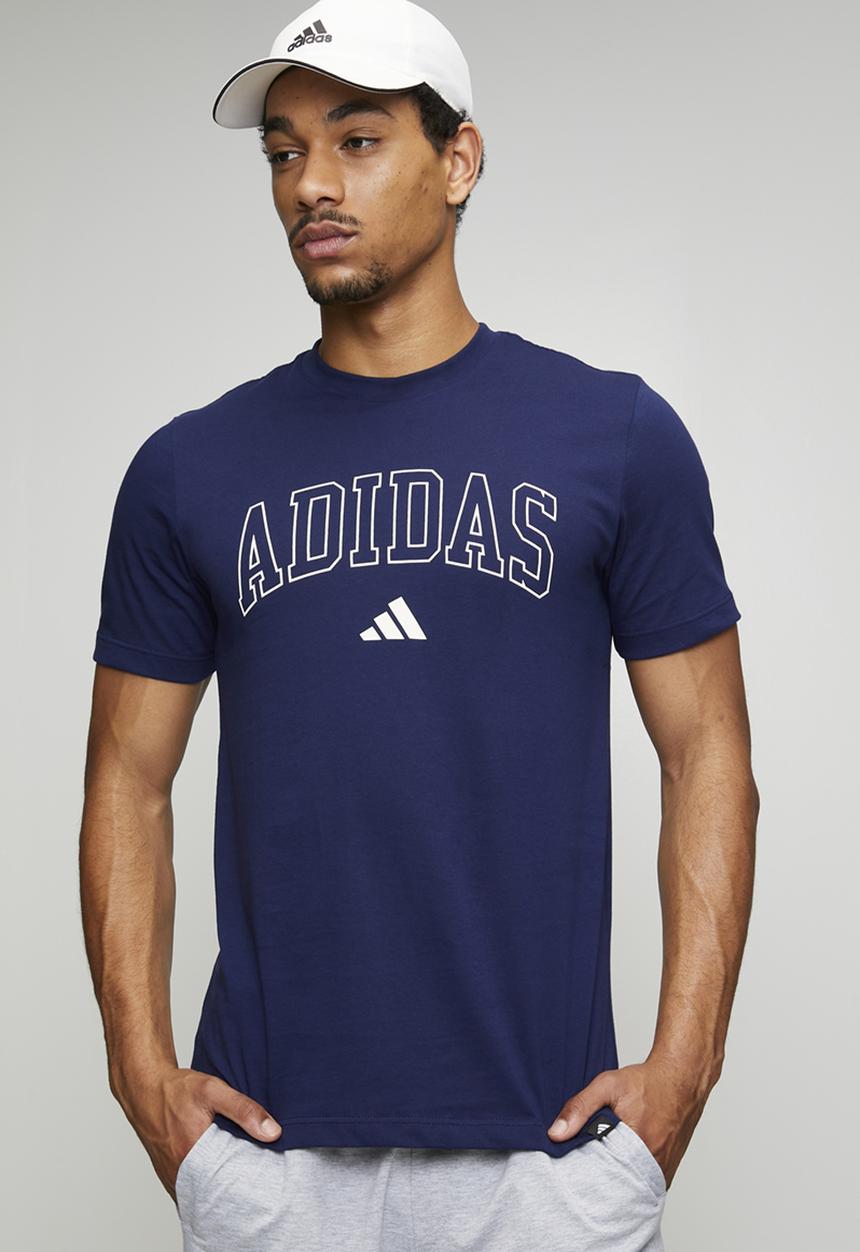 adidas Performance - Collegiate Tee - dark blue
