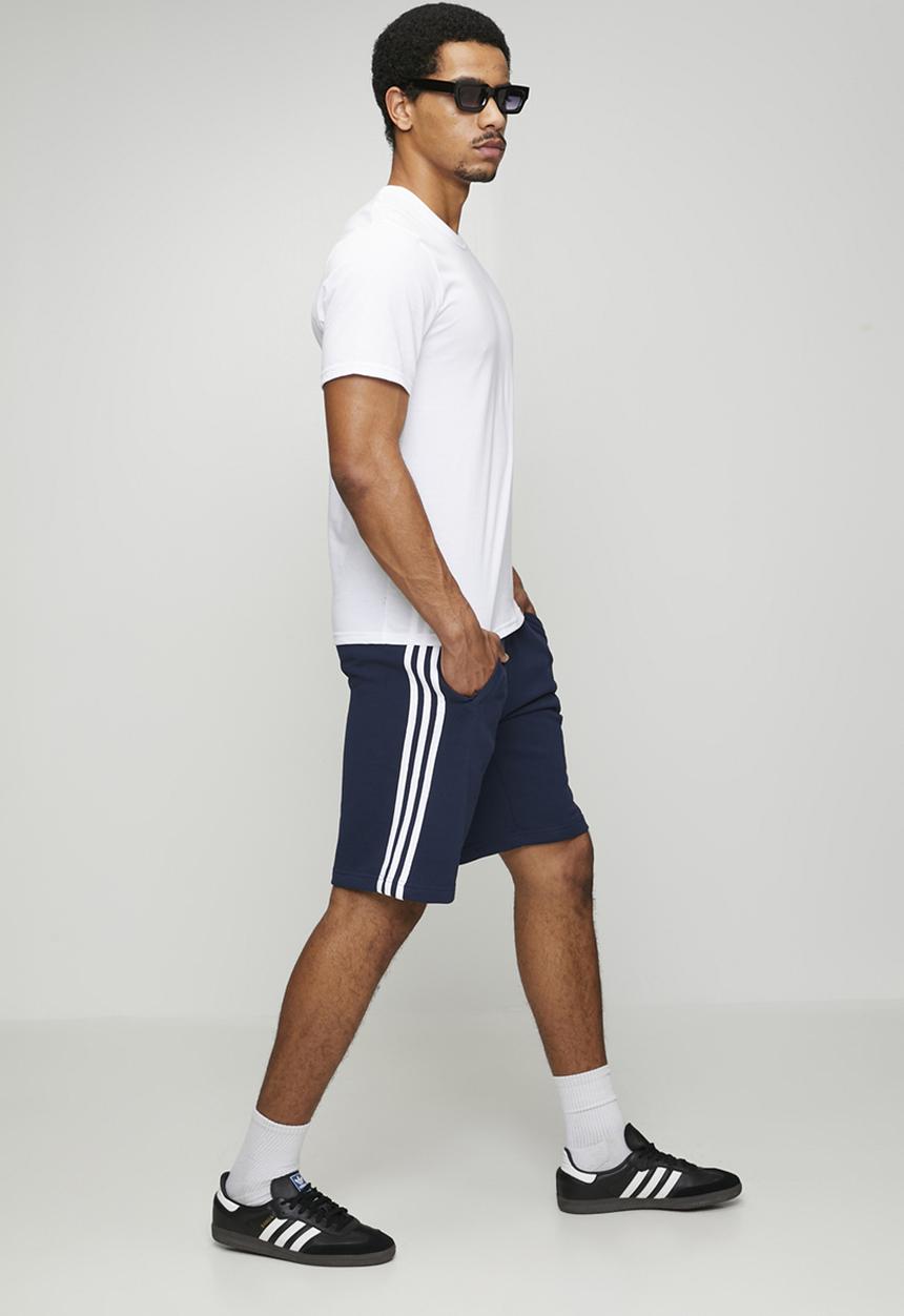 adidas Originals - 3-stripe Short - Navy Nighindigo/white