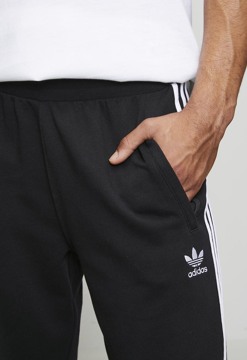 adidas Originals - 3 Stripes Pants - Black/white