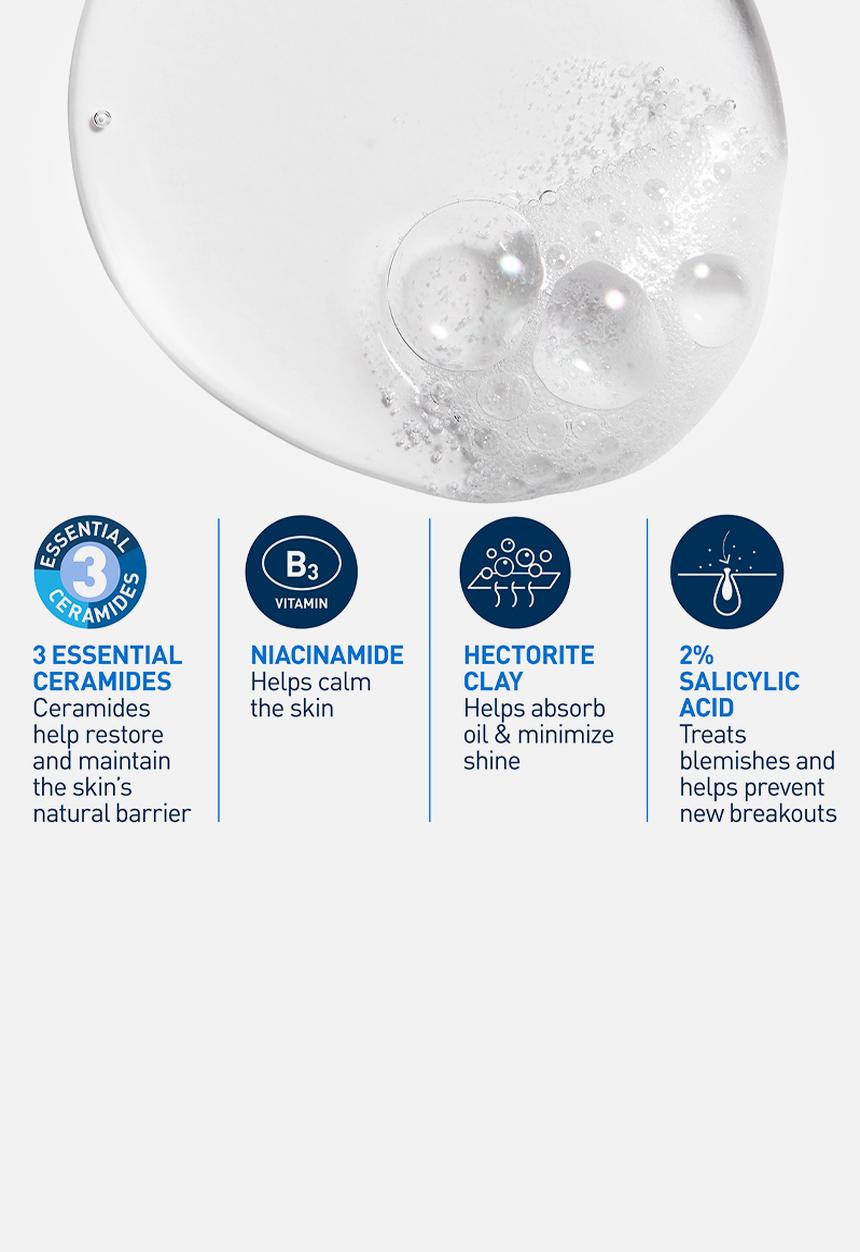 CeraVe® - Blemish Control Face Cleanser with 2% Salicylic Acid - 236ml