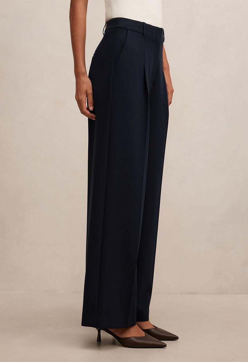 Forever New - Briony wide leg pants - navy suit