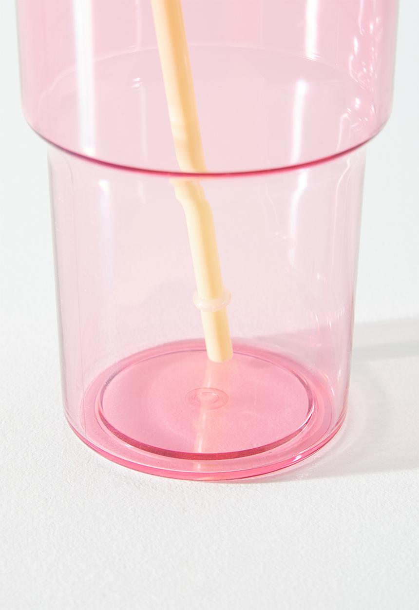Excellent Houseware - Ami drinking mug - Pink