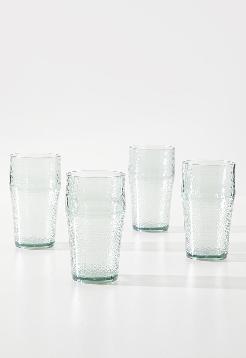 H&S - Rilo hi-ball set of 4 - Clear