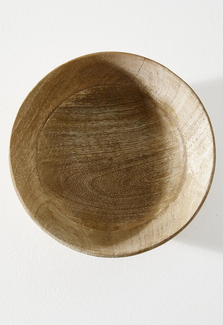 Excellent Houseware - Mango wood bowls set of 2 - Natural