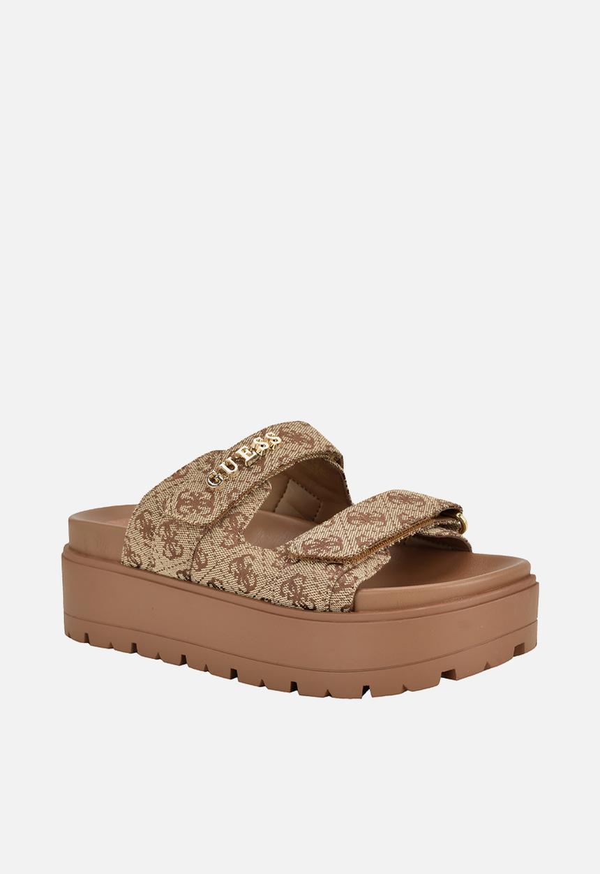 GUESS - Faxon2 Slide-On - Brown