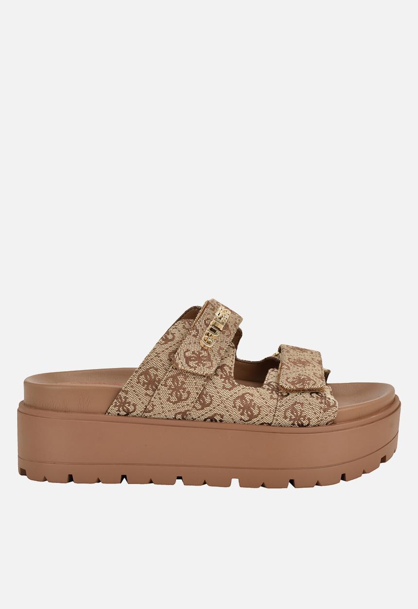 GUESS - Faxon2 Slide-On - Brown