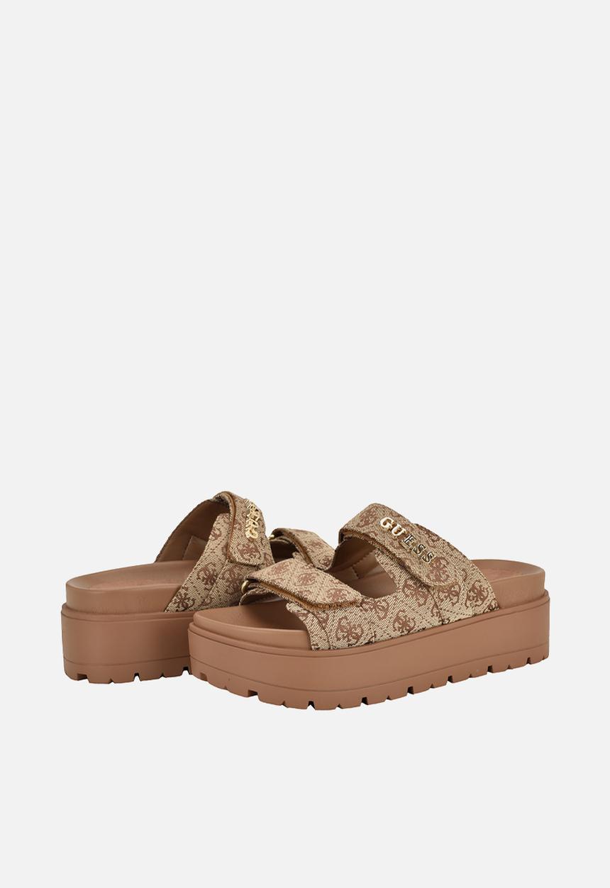 GUESS - Faxon2 Slide-On - Brown