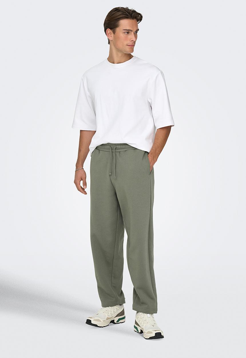 Only & Sons - Ceres Wide Leg Pant - Castor Grey
