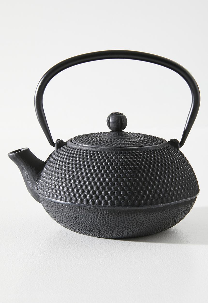 Excellent Houseware - Cast iron teapot - Black