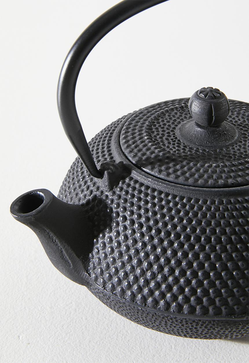 Excellent Houseware - Cast iron teapot - Black