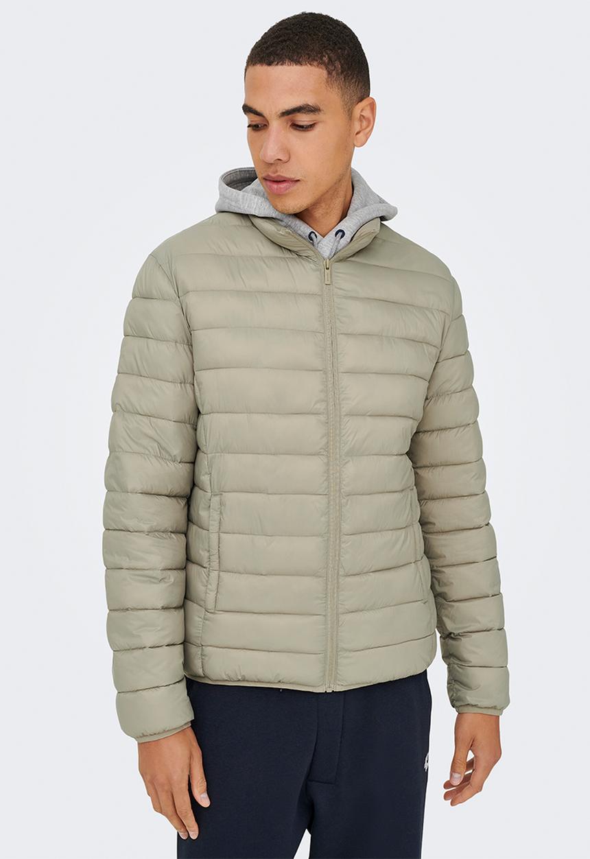 Only & Sons - ONSGAVIN LIFE LIGHT QUILTED JACKET OTW - Laurel Oak