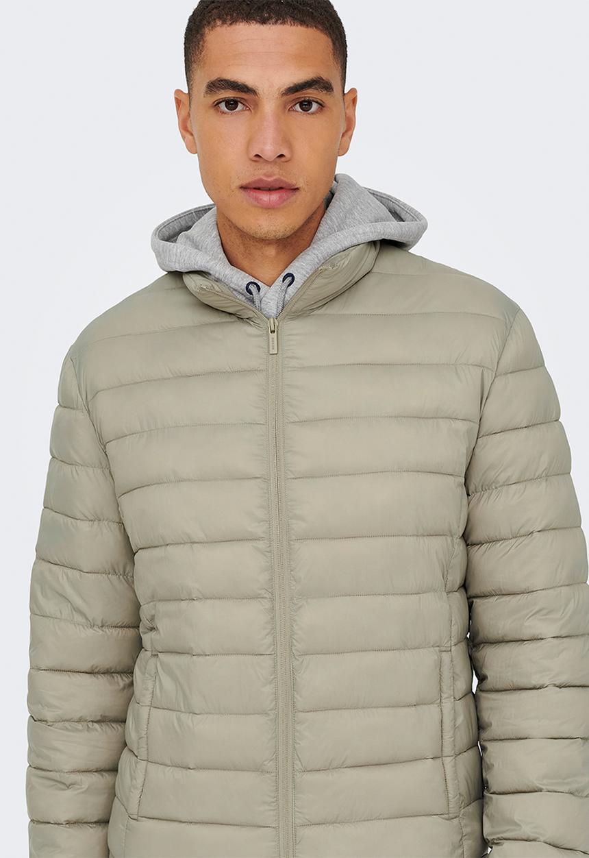Only & Sons - ONSGAVIN LIFE LIGHT QUILTED JACKET OTW - Laurel Oak