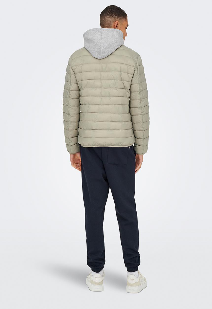 Only & Sons - ONSGAVIN LIFE LIGHT QUILTED JACKET OTW - Laurel Oak