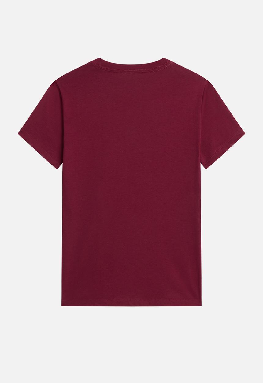 The North Face - W Evolution Simple Dome Slm Short Sleeve Tee - Burgundy Crush