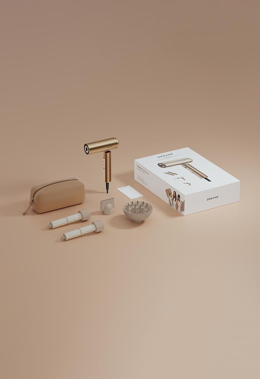 DREAME - P20 Pocket Aura Hair Dryer Coco Gold