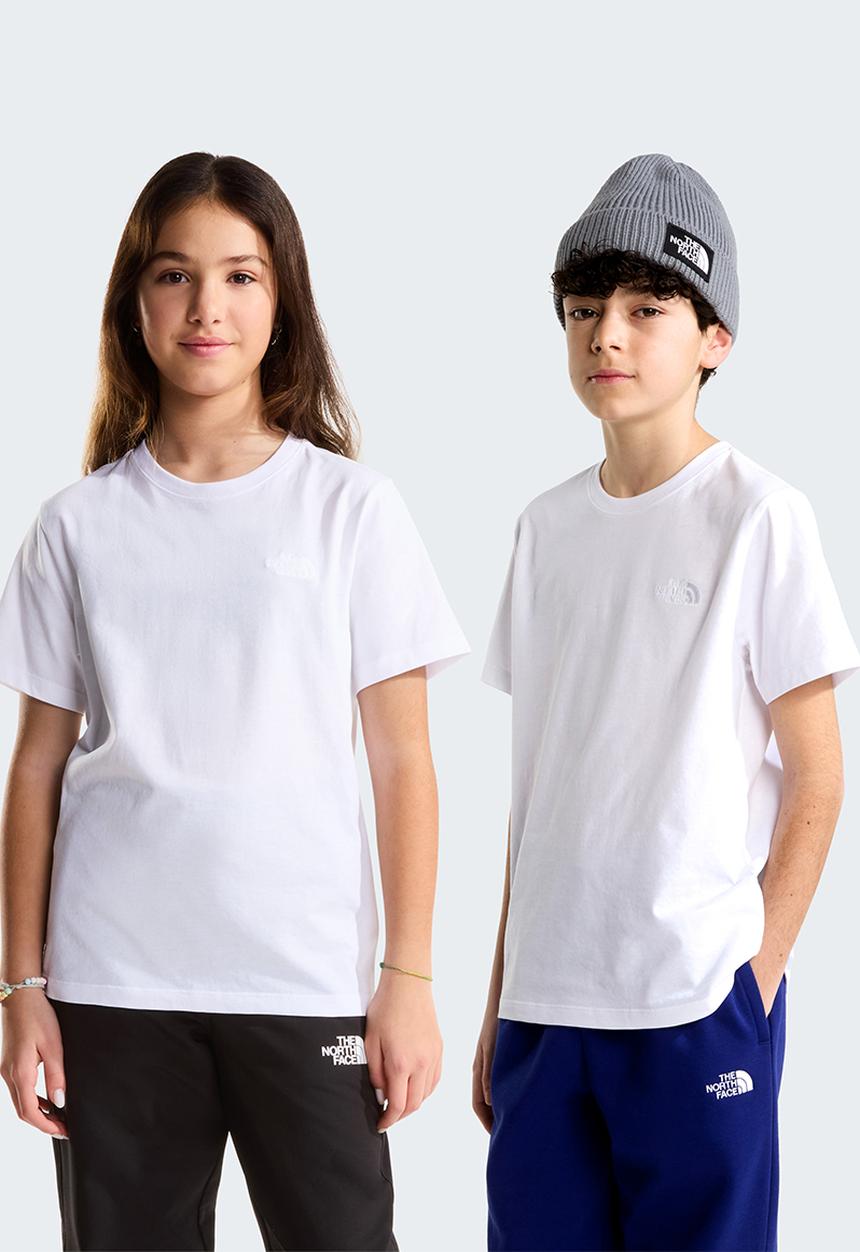 The North Face - Teen evolution simple dome s/s tee - tnf white (fn4)