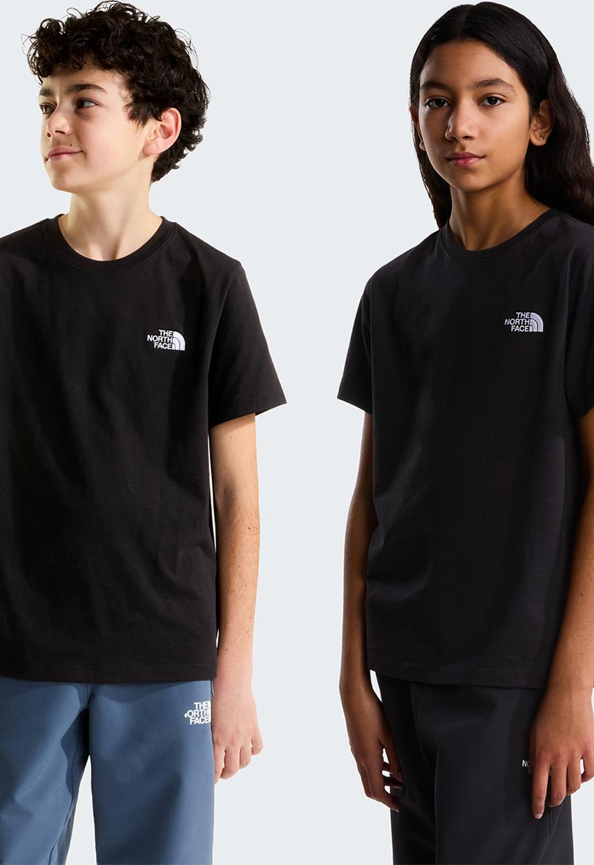 The North Face - Teen evolution simple dome s/s tee - tnf black (jk3)