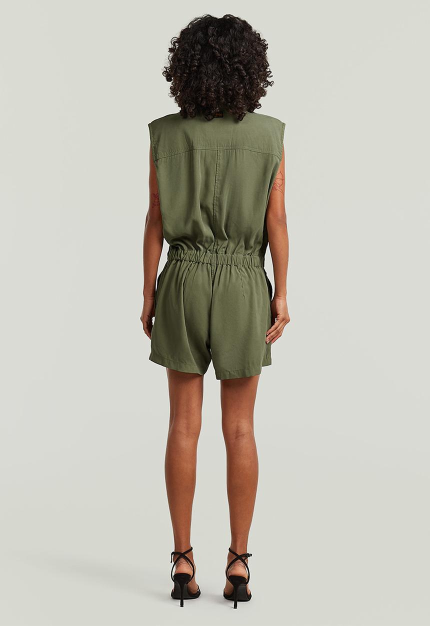 G-STAR - Summer playsuit s\l wmn - four leaf clover