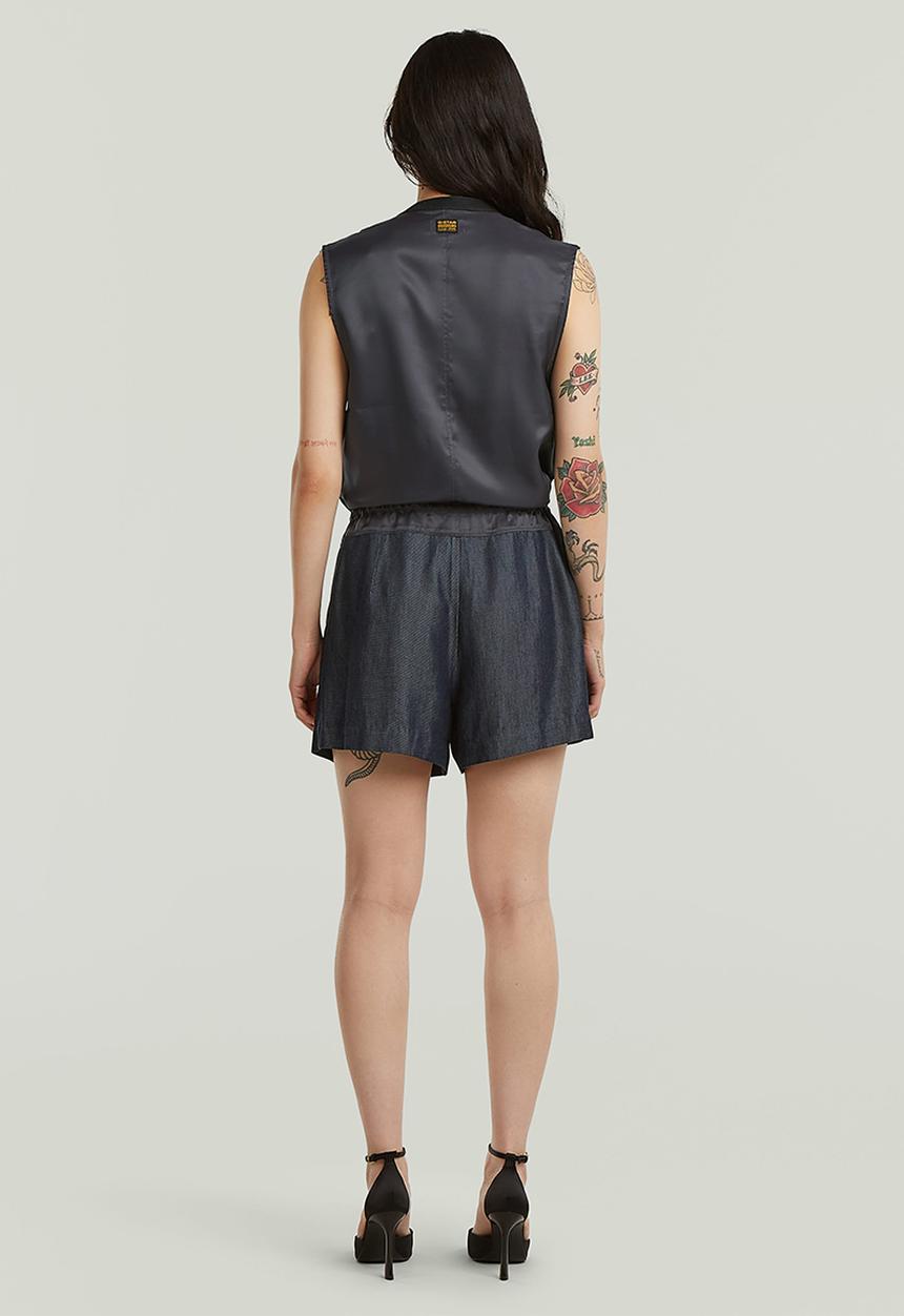 G-STAR - Blazer playsuit s\l wmn - rinsed
