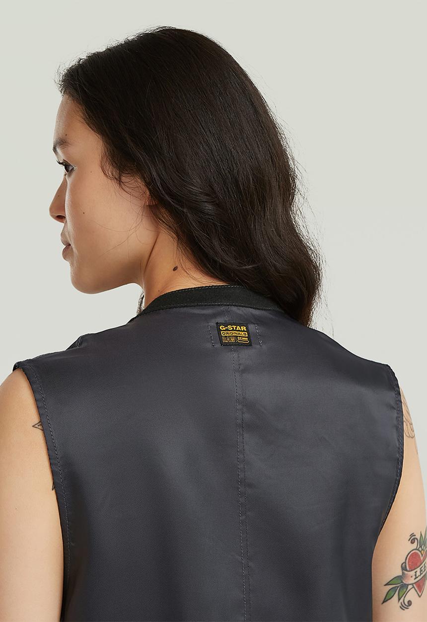 G-STAR - Blazer playsuit s\l wmn - rinsed