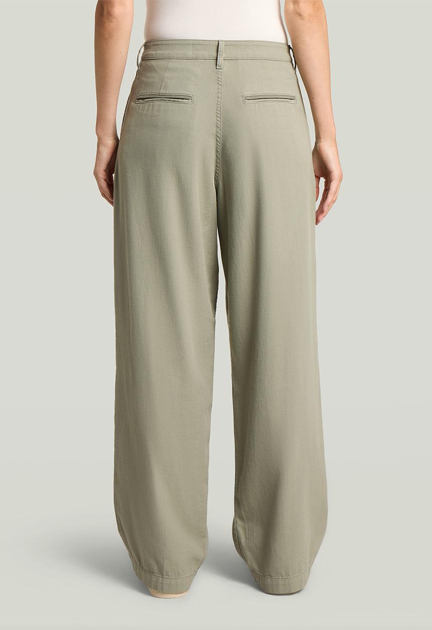 G-STAR - Pleated chino wmn - lt orphus gd